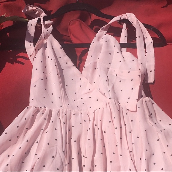 Angel Biba Dresses Angel Biba Indikah Polka Dot Flirty Mini Dress